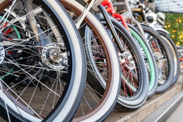 Différents modèles de vélos